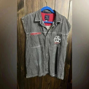 Vintage Bugle Boy Grunge 90’s Cut-Off Sleeveless. Size: Large